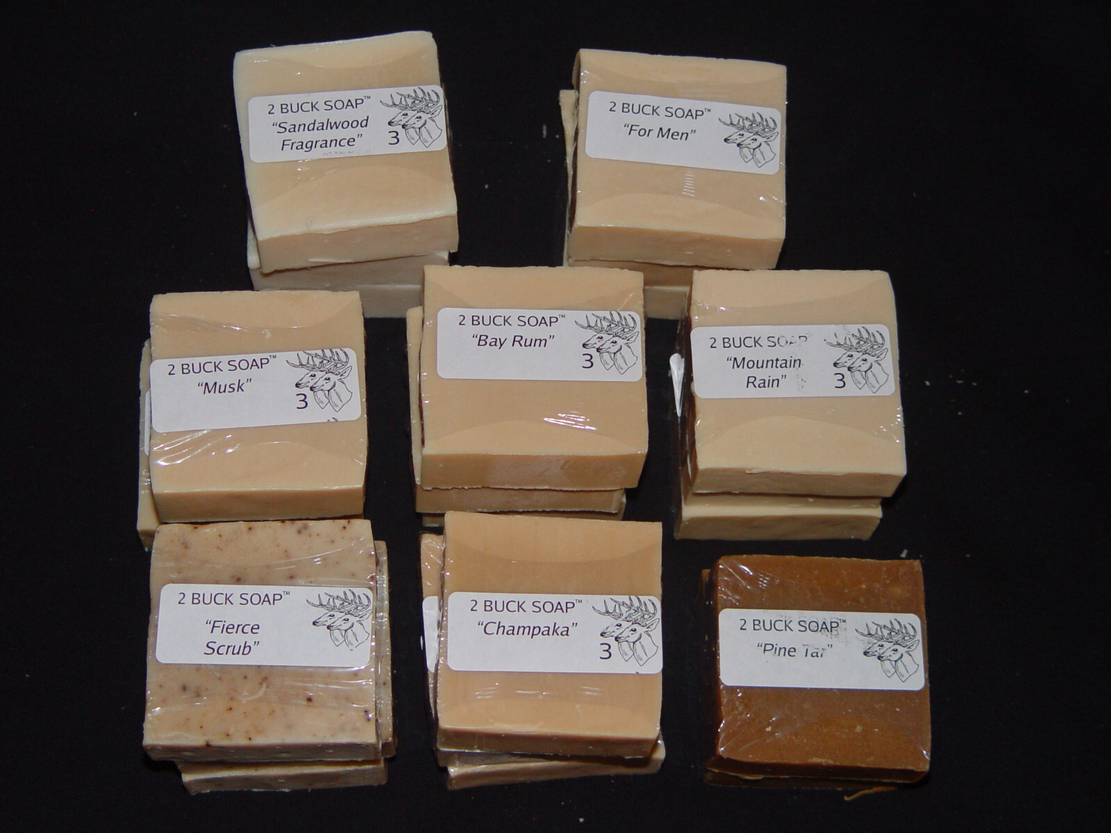 Soap 23 bars ( “Man Pack”) Old Fashioned, manly scents, 6 pounds