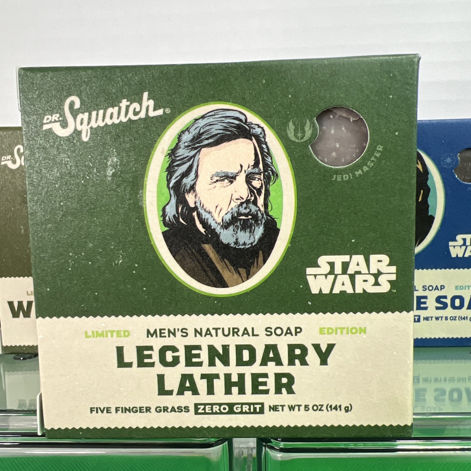 DR. Squatch Limited Edition Star Wars Soap, Zero & Heavy Grit (5Bars) 5 OZ Bars