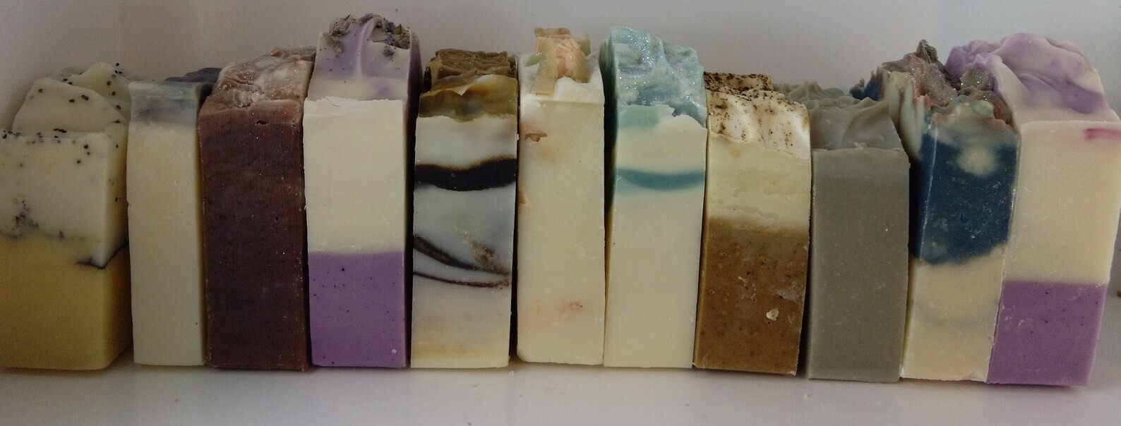 10 natural handmade soap bars on sale soap lot Artisan soap bundle bulk soap bar