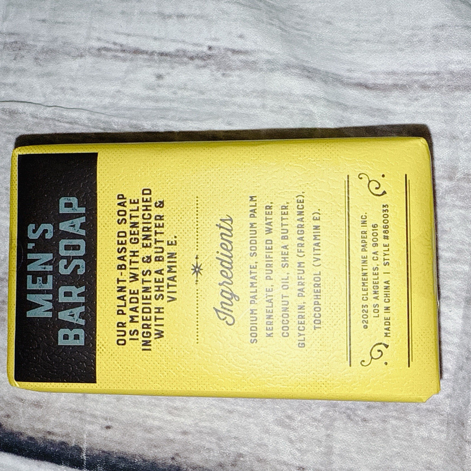 Hunter & Grey Men Bar Soap Bourbon 10.58 Oz