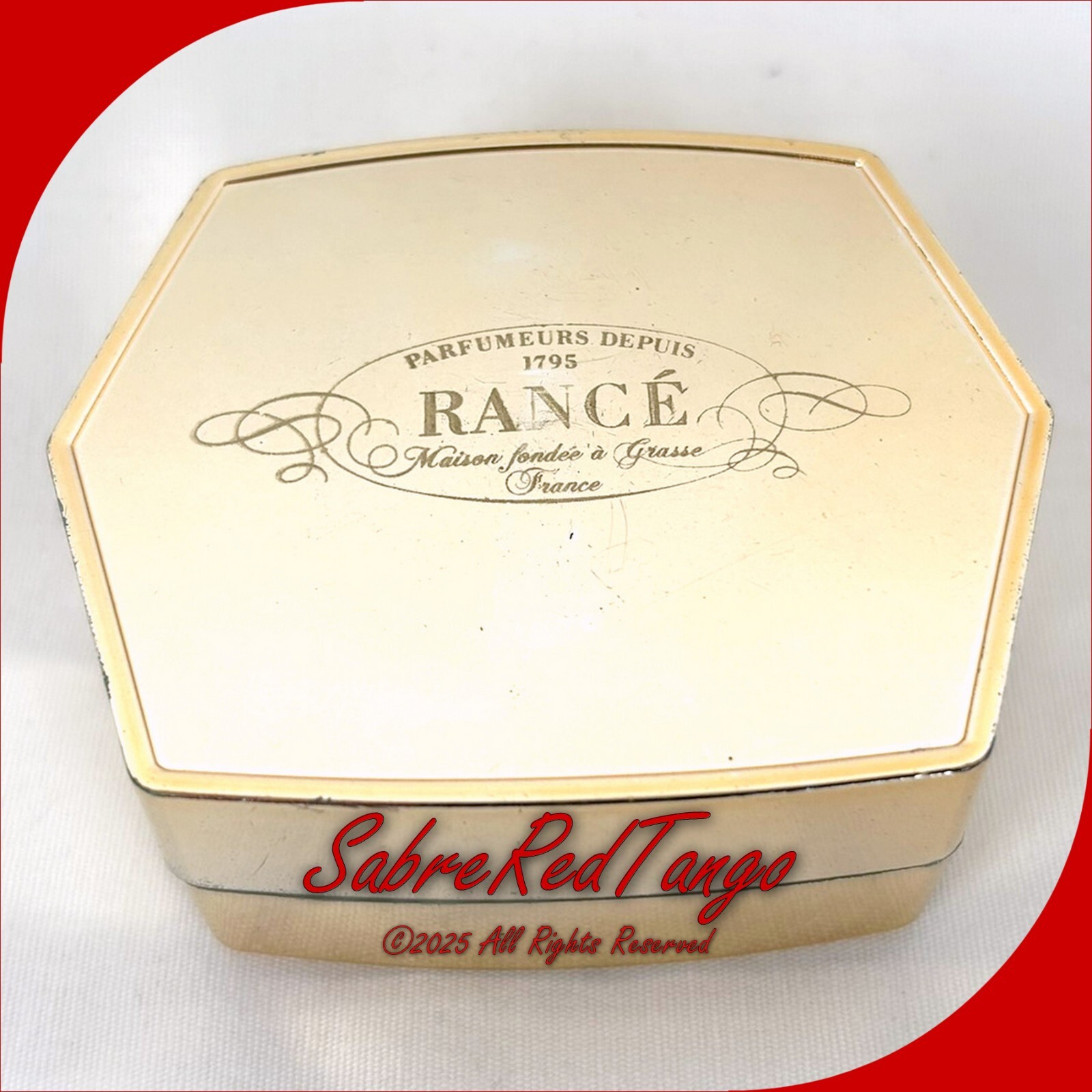 NEW MAISON RANCÉ 1795 PERFUMED SOAP EAU DE BOIS DE ROSE MADE IN ITALY UNOPENED