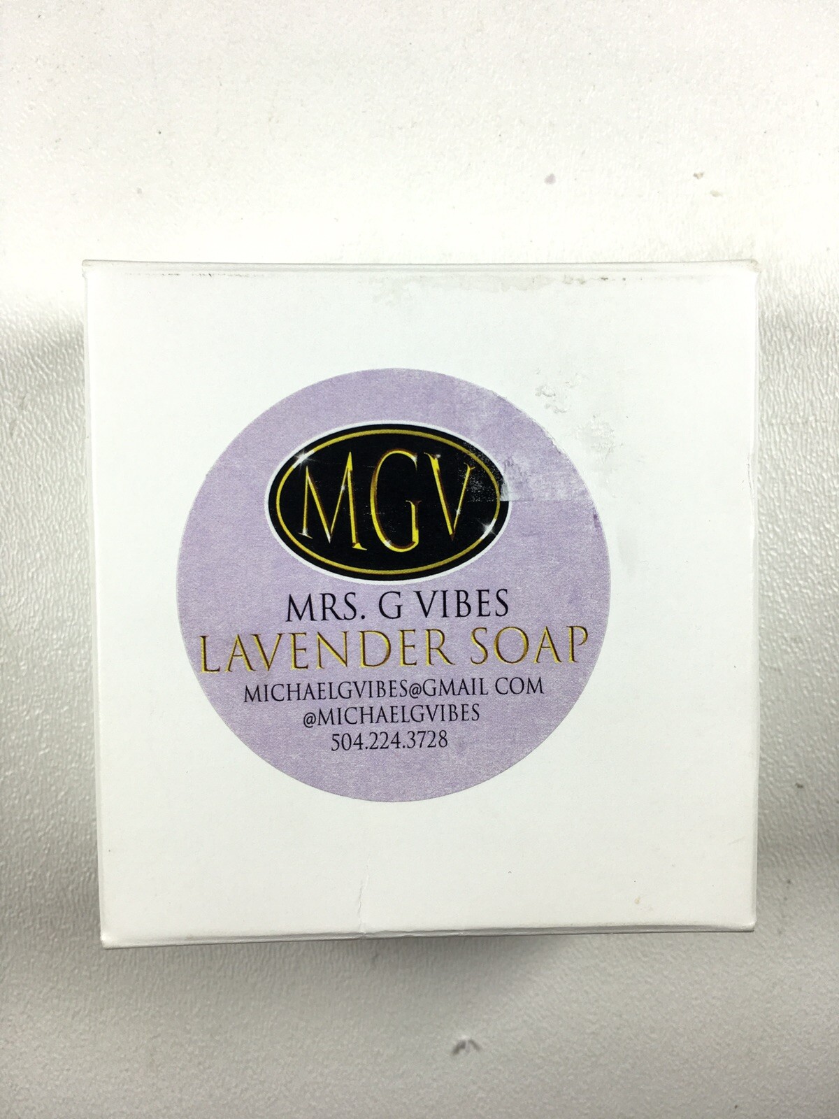 Handmade Lavender Soap Bar Health Beauty Bath Body Soap Gift