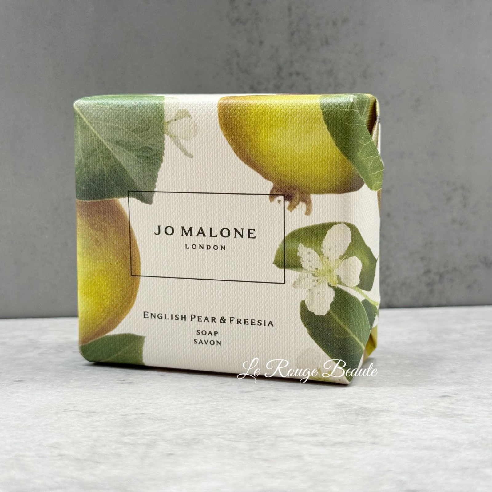 Jo Malone English Pear & Freesia Perfume Soap Savon 3.5 Oz Bar Soap Free Ship