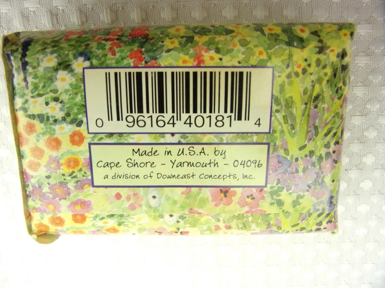 NOS Vtg Cape Shore Wildflower Scented Soap Bar ‘Made in USA’ 3.25 oz – Rare! HTF