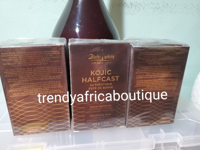 Abebi VIP skin care H-C., authentic exfoliating soap x 1