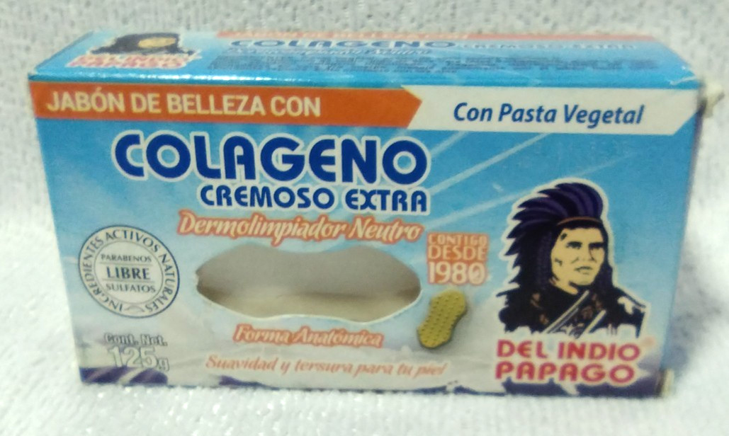 Collagen Extra Creamy Beauty Bar Soap Del Indio Papago 4.40 oz. NEW Product