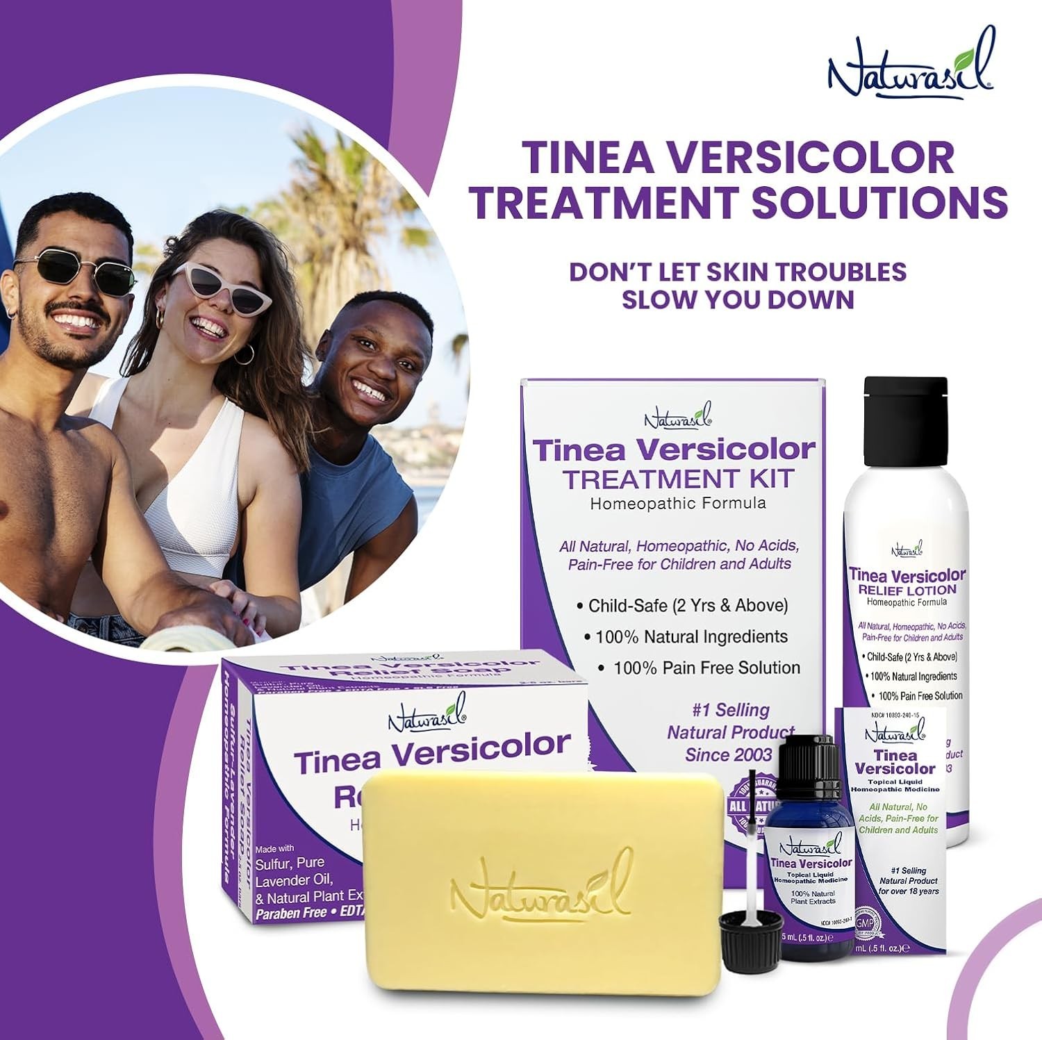 Lavender Scented Antifungal Sulfur Soap – Natural Relief for Skin Irritation