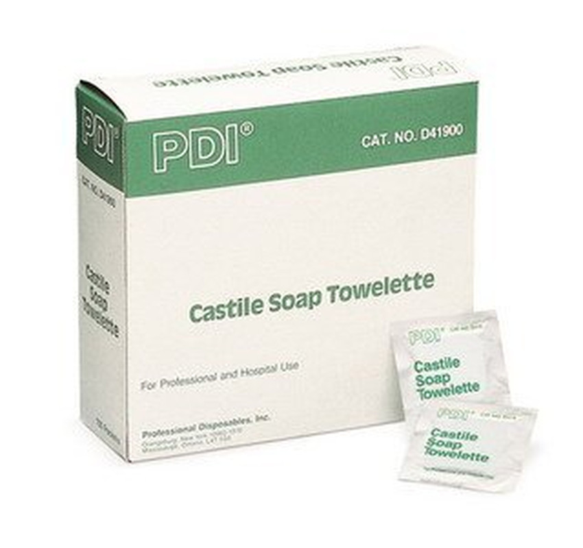Castile Soap Towelettes (Case of 1000)