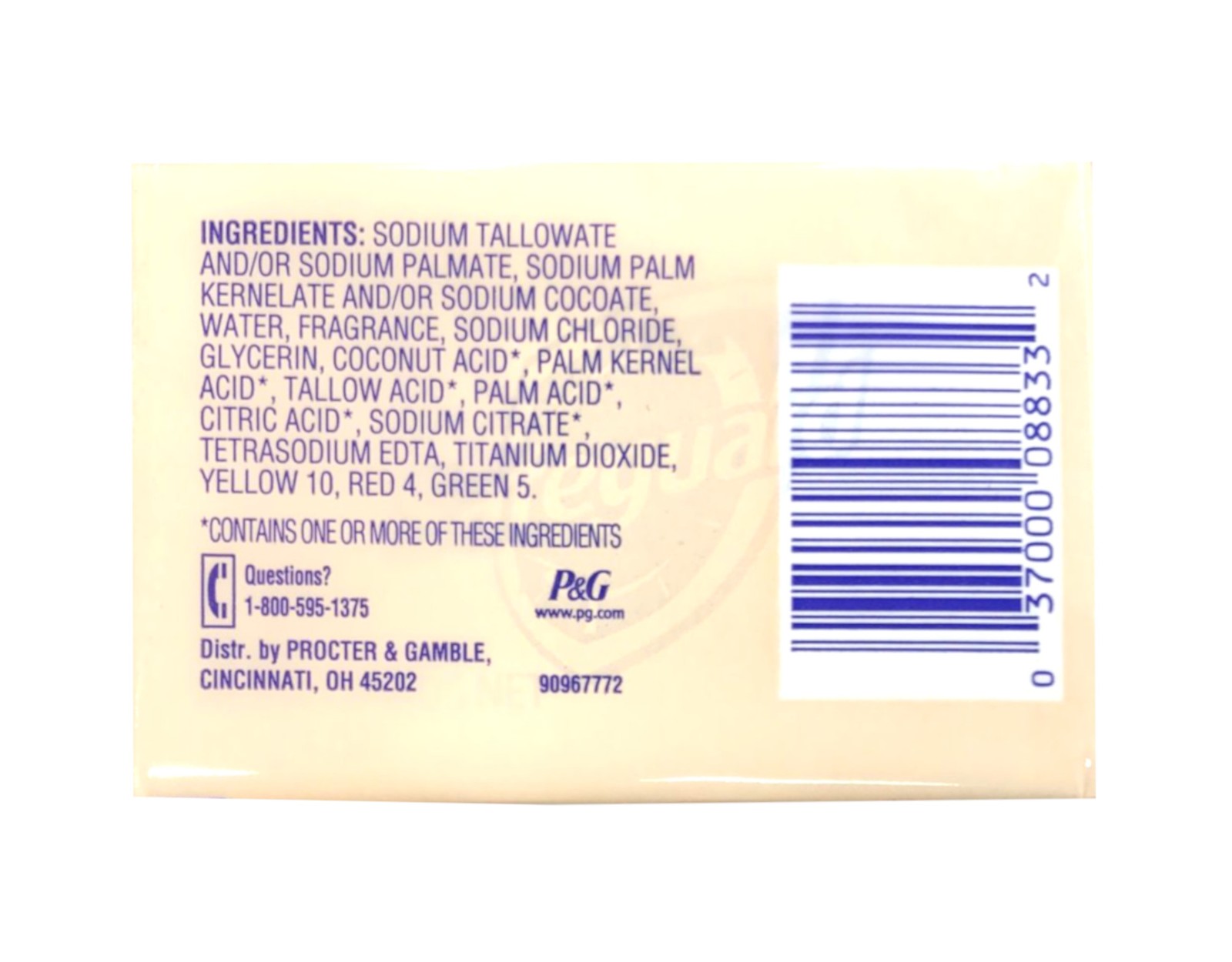Safeguard Beige Bar Soap , 4 Oz. Antibacterical Deodorant, 4 Count – Pack of 6