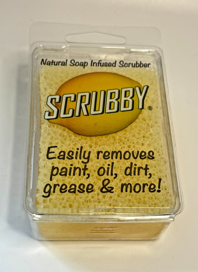 Dixie Belle Scrubby Soap Natural Soap Infused Scrubber – Lemon
