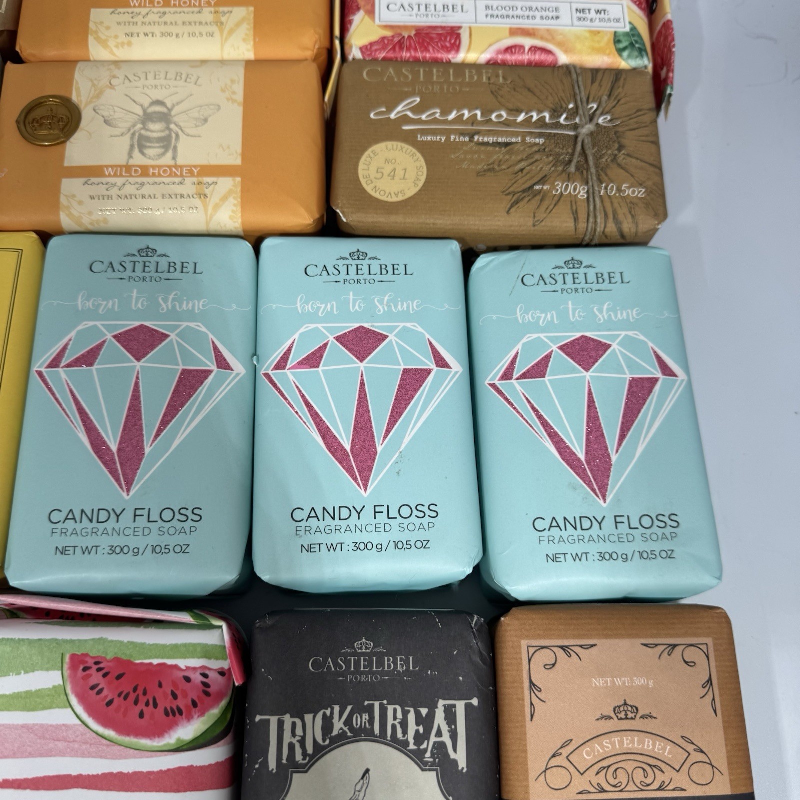 Lot Of 21 Bars Of Castelbel Luxury Soap Bar Made In Portugal Various Scents