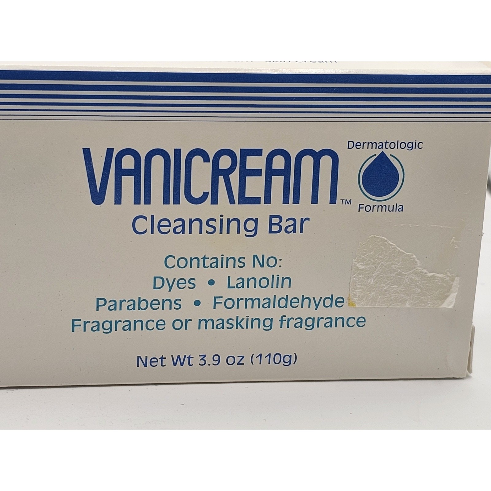Vanicream Cleansing Bar for Sensitive Skin 3.90 oz NEW ( 2 Bars)