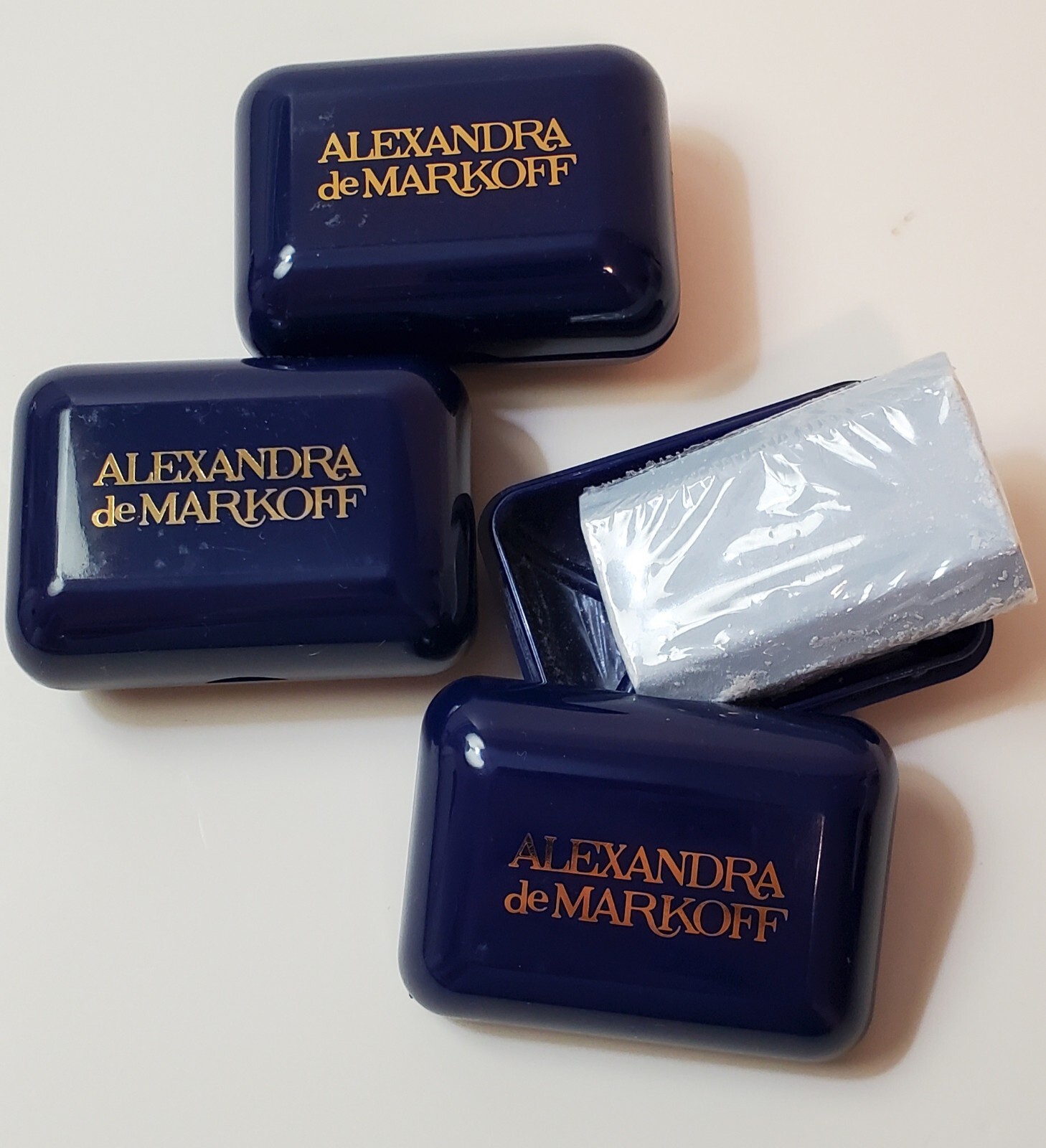 (x3) Alexandra De Markoff FACIAL Soap Cleansing Bars TRAVEL Size – 2 oz