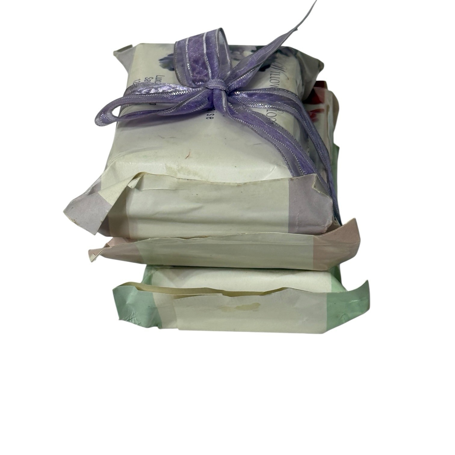 Willow & Bloom Luxury Soap 3 Bars French Lavender Wild Orchid Fresh Pear