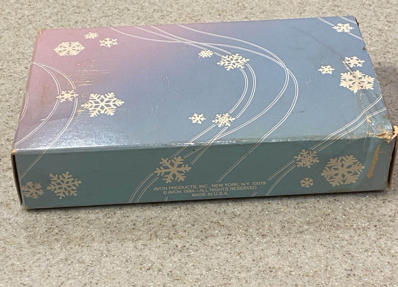 NOS VTG Avon Enchanted Land Decorative Bar Soap Fairies Fairy Decal Original Box