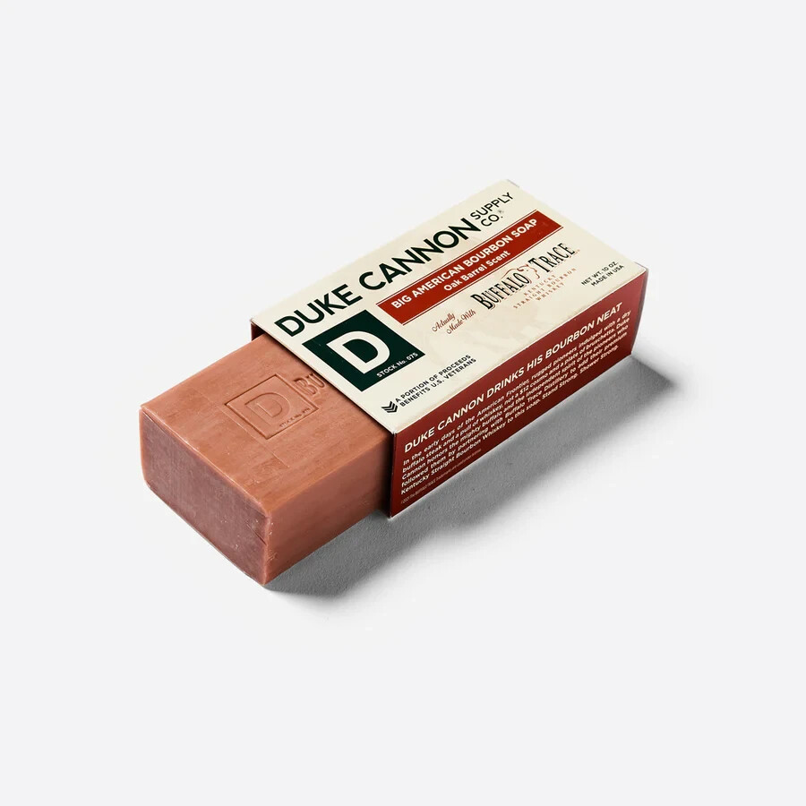 DUKE CANNON~~BIG AMERICAN BOURBON~~OAK BARREL SOAP 10 OZ NIP bin
