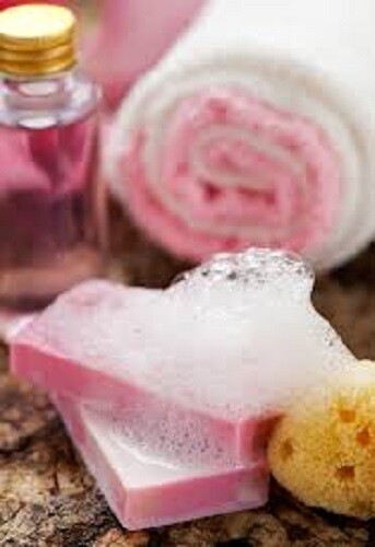 Perfumed soap body Jadore Good smell Handmade Natural Refreshing color Red lasts