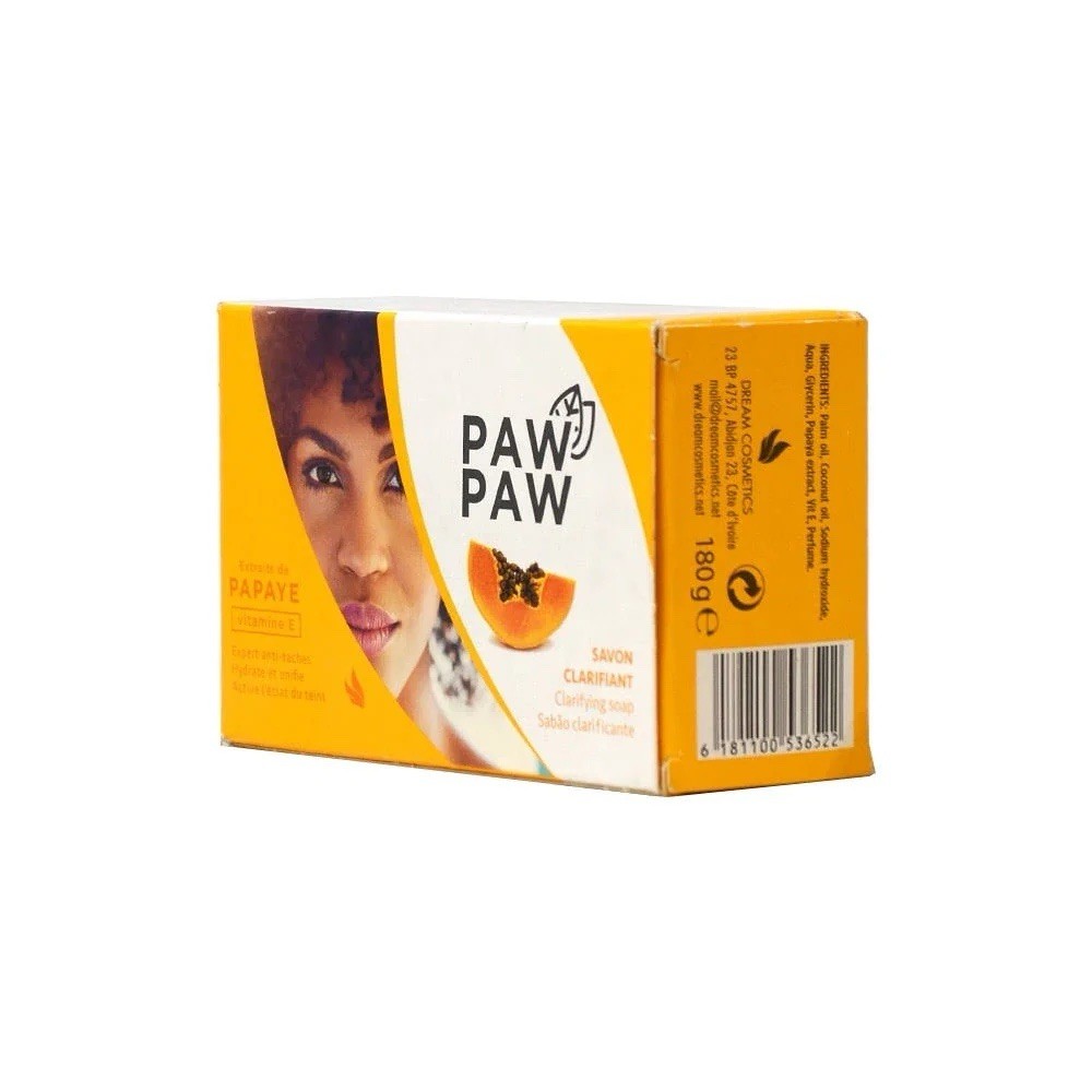 PAW PAW Clarifying Soap Papaya Vitamin E Body Face 180g Bar