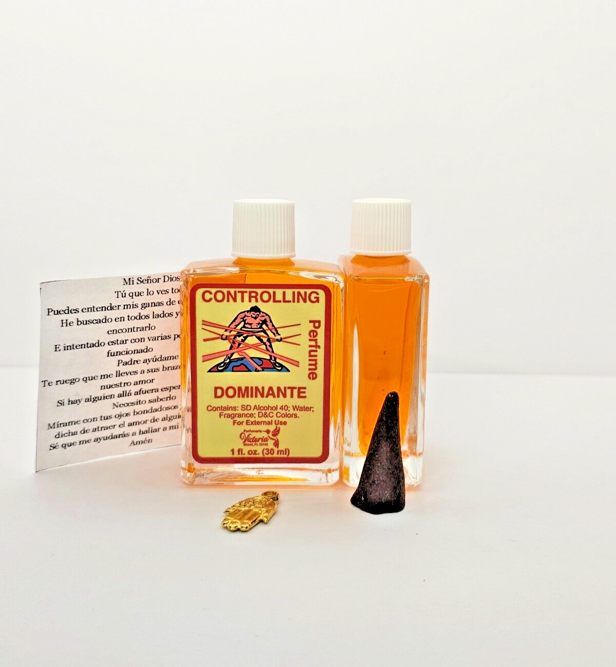 DOMINANTE PERFUME CON FEROMONAS / DOMINANT ATRAE DOMINA AL SEXO OPUESTO 1PC