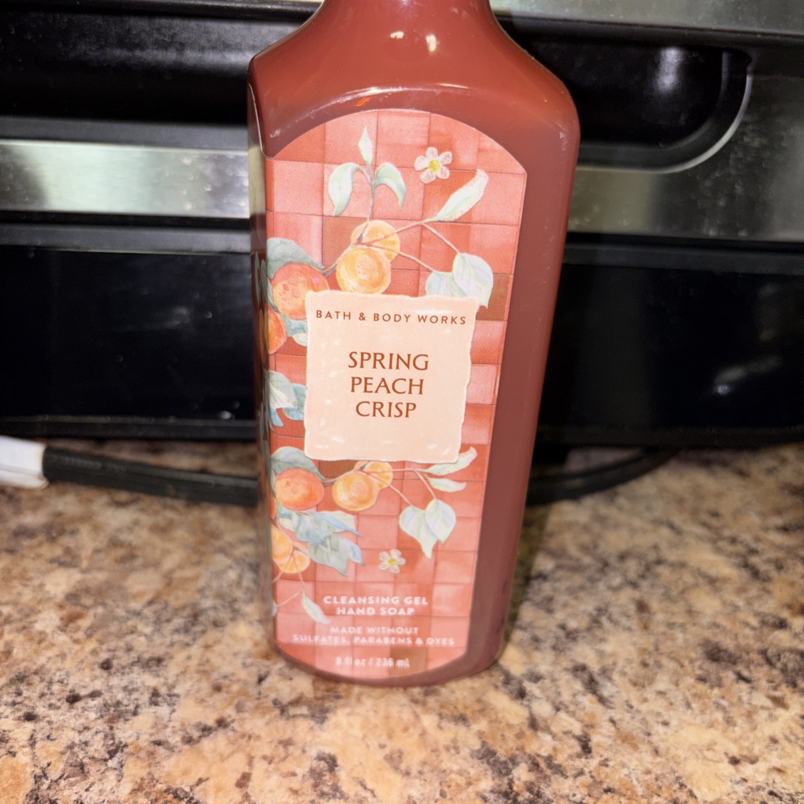 Bath & Body Works Cleansing Gel Hand Soap SPRING PEACH CRISP