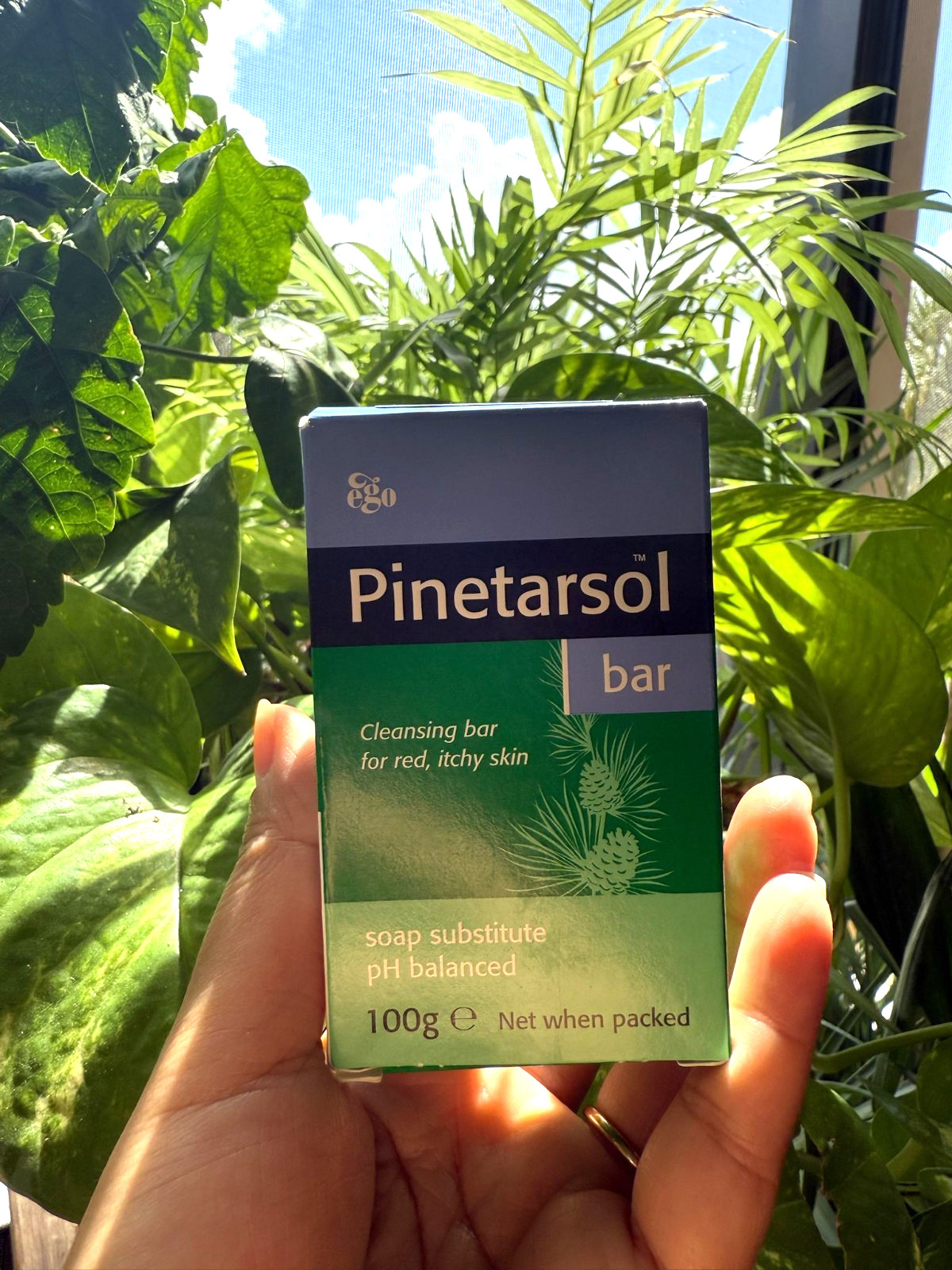[Ego] Pinetarsol Cleansing Bar For Red Itchy Skin Relief 100g US Seller