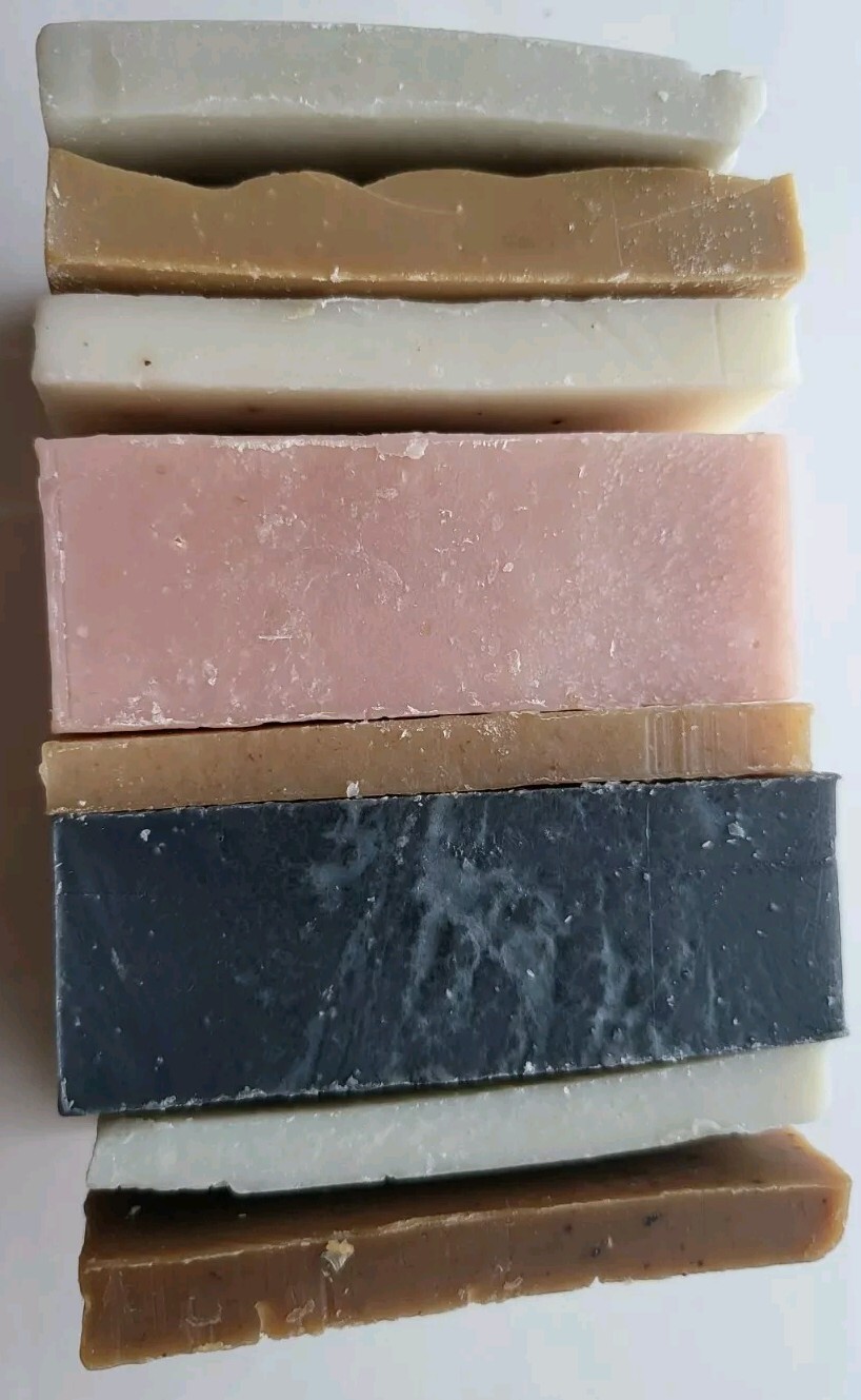 1 LB LOT BULK Handmade Handcrafted Assorted Artisan Natural Soap + FREE Gift