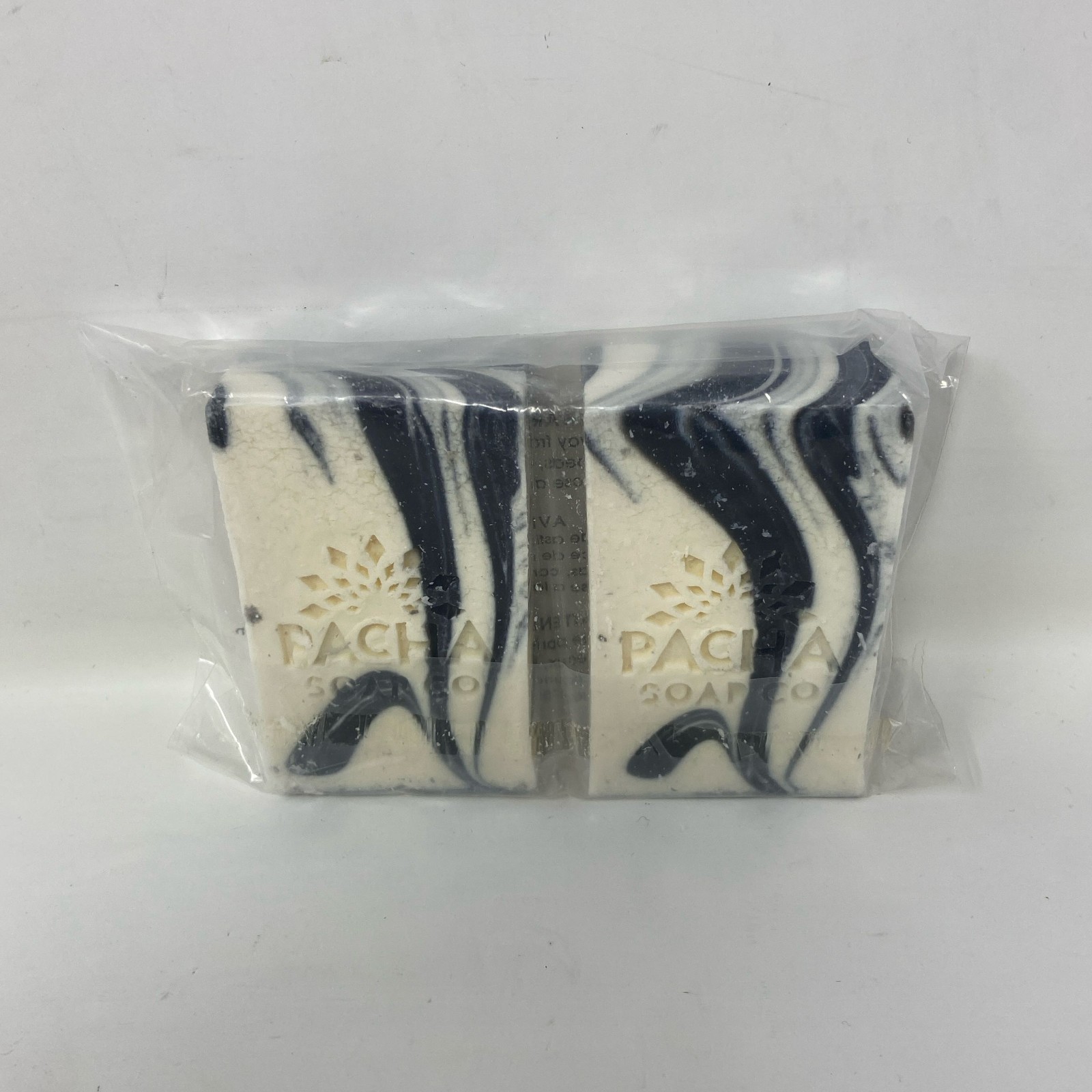 Pacha Soap Co. Clarifying Charcoal Bar Soap 2-Pack, 4 oz each