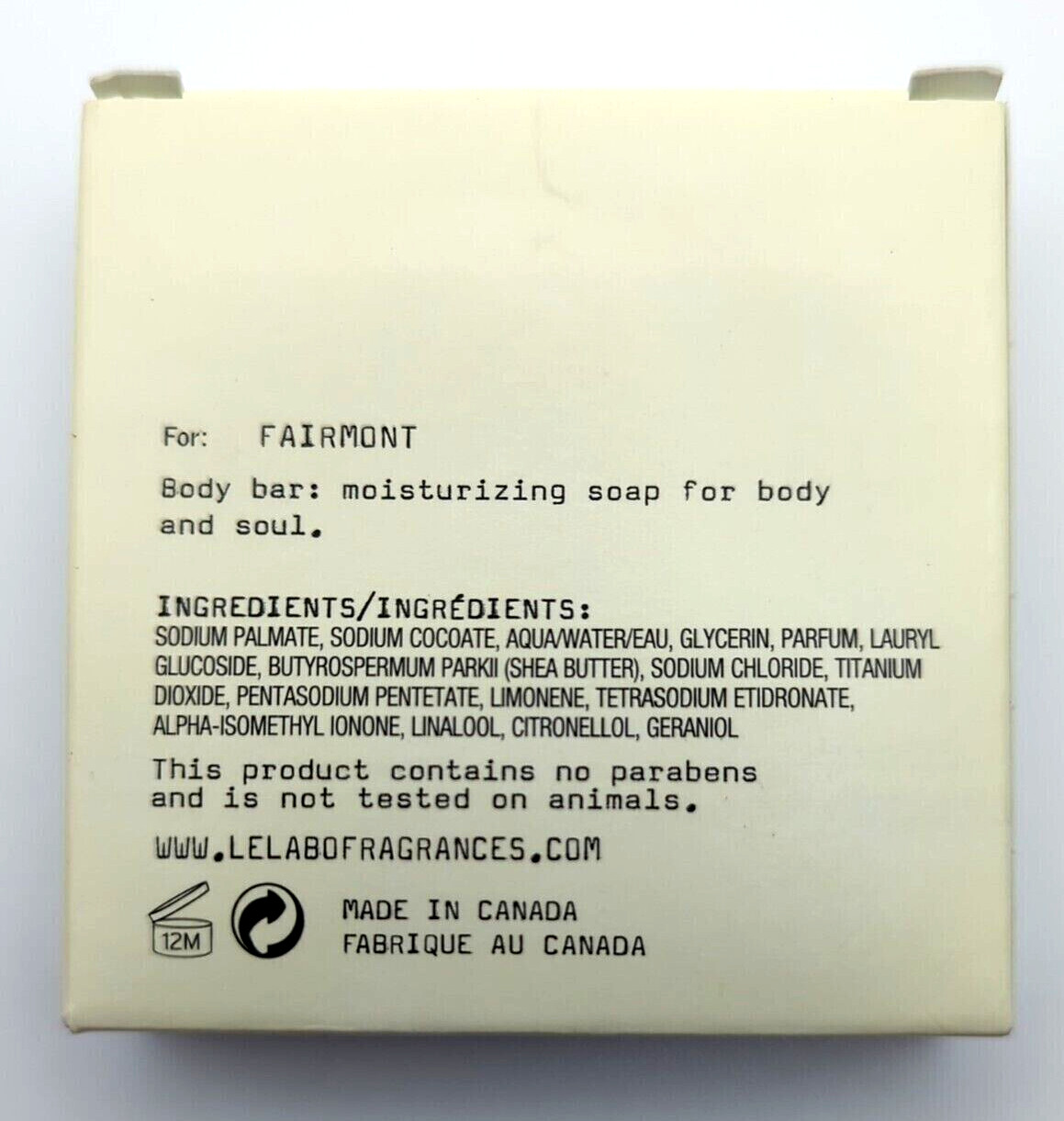 *BRAND NEW* Le Labo Rose 31 Body Bar Soap 2oz 60g NIB