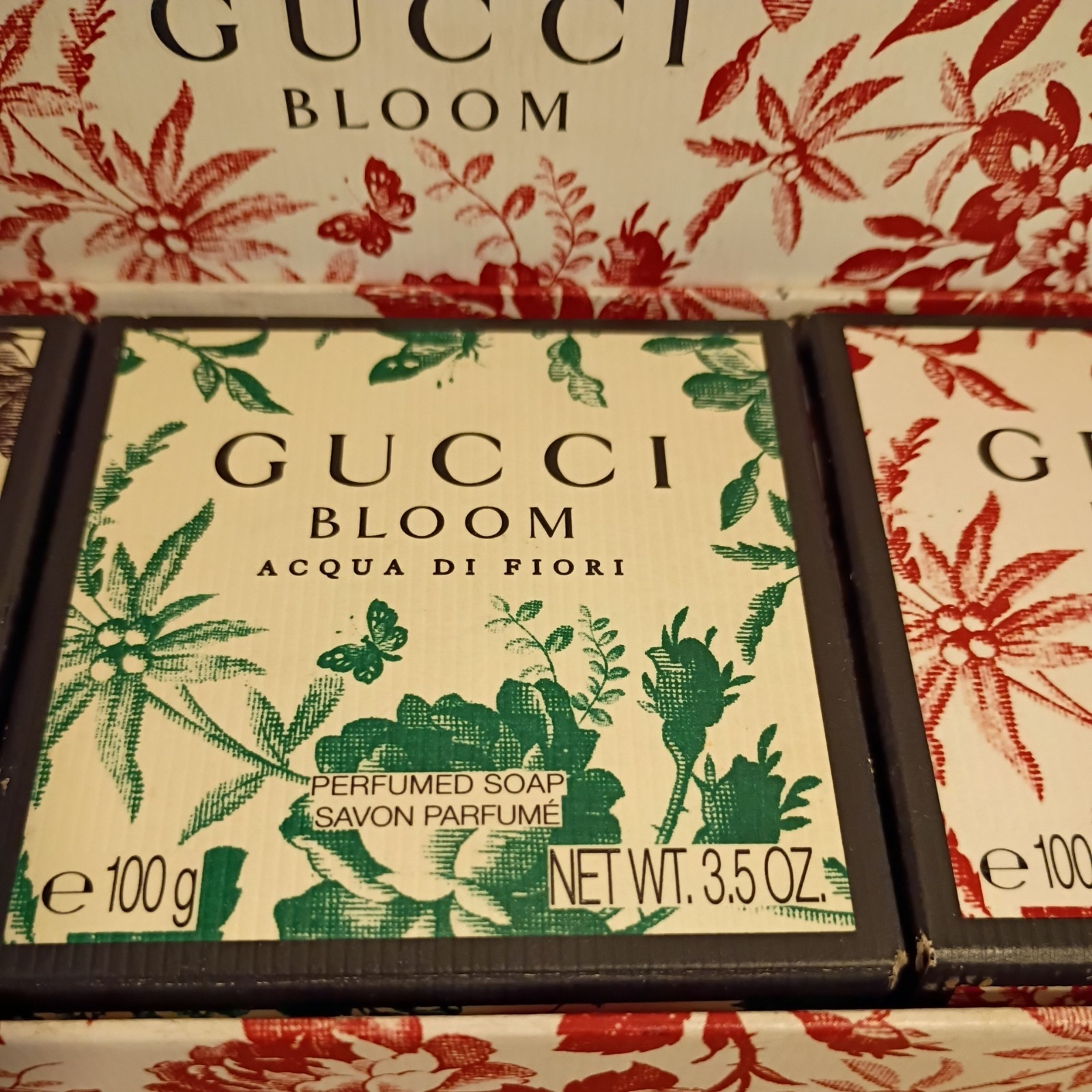 Gucci Bloom Perfumed Soap Set 3 x 100g