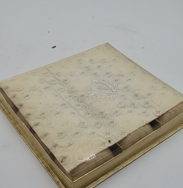 Vintage Savon Marly Decorative Guest Soaps 12 Bars Box Set NOS