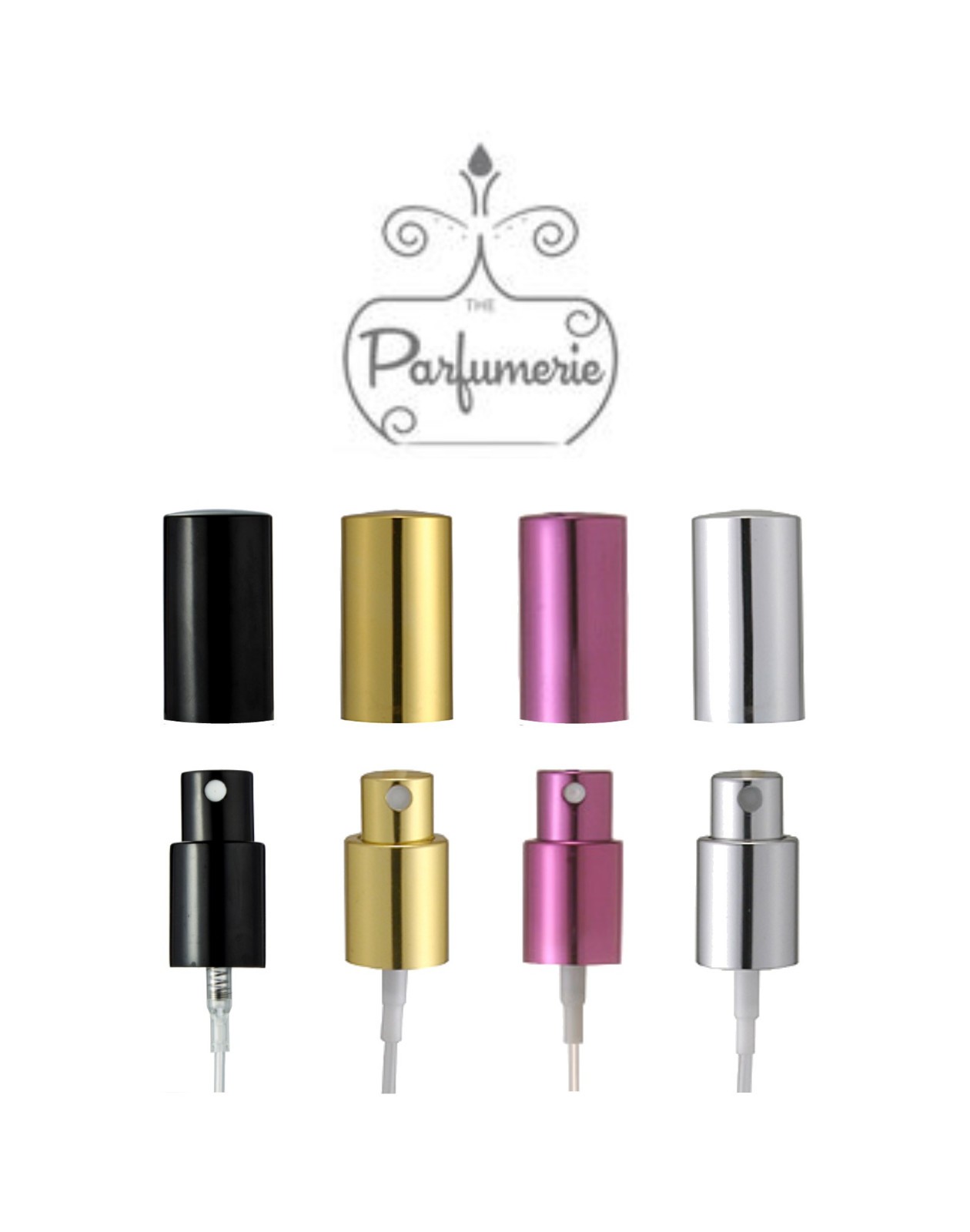 Glass Spray/Atomizer Refillable Perfume Bottle 1 or 2 oz. Empty Flat 30 or 60 ml