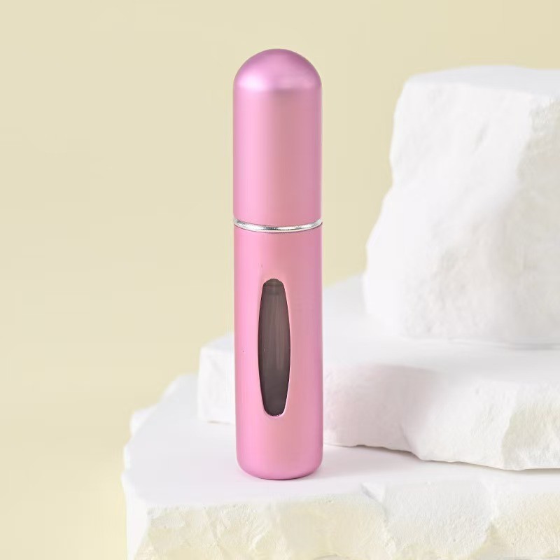 Any 5 PCS Mini Travel Perfume Atomizer Bottle Portable Spray Pump Case Refill
