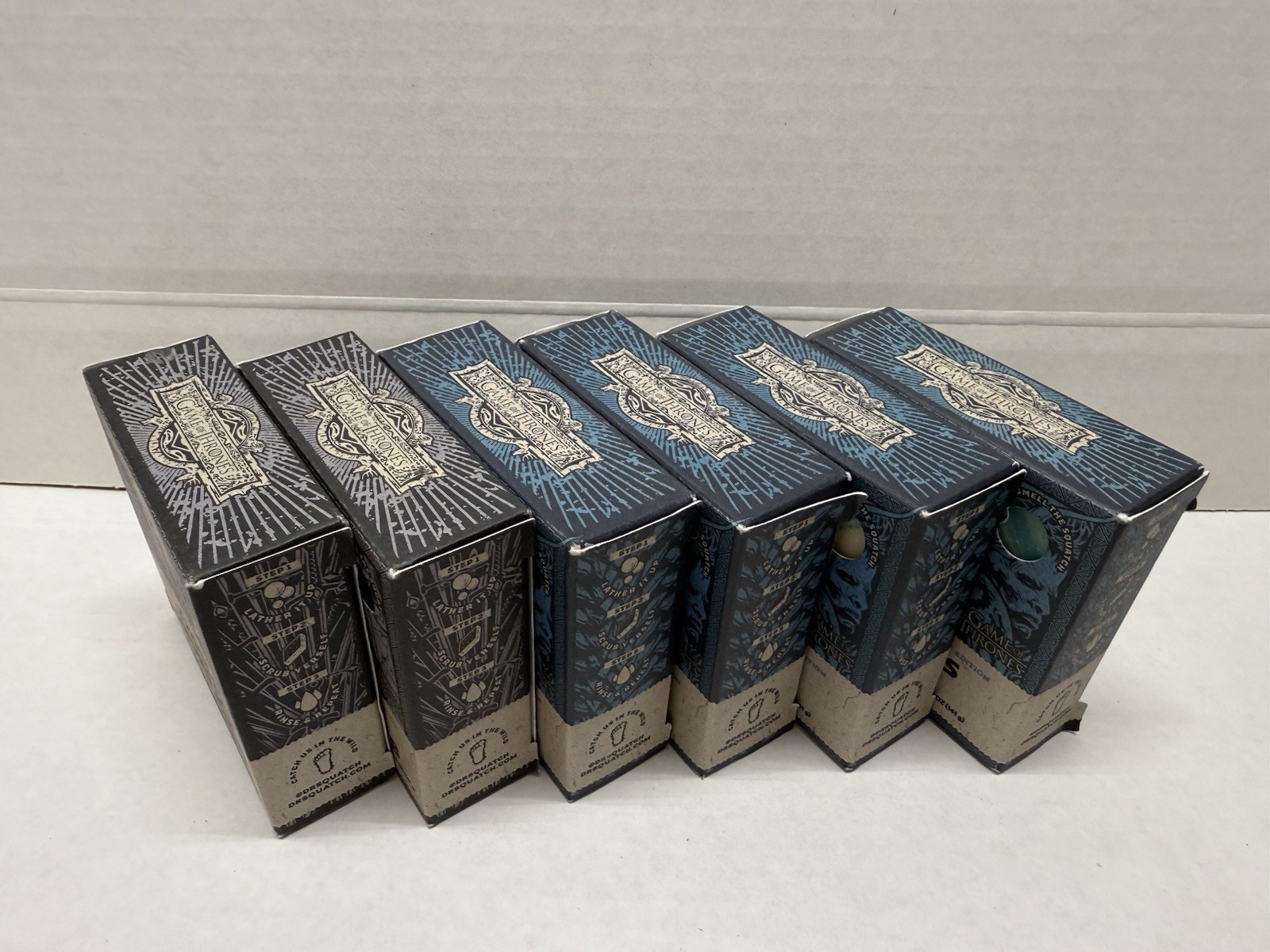 7 pcs. Dr Squatch Soap Thousand Sword Scrub – Game of Thrones – Limited Edition