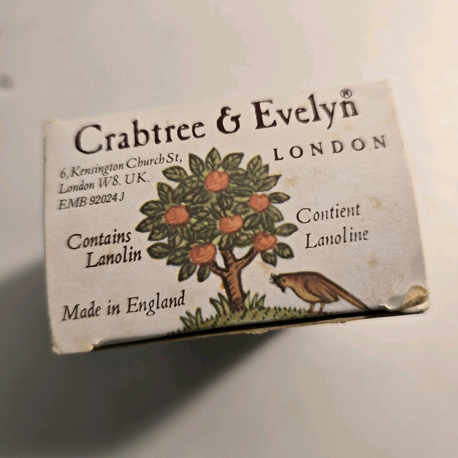 Vintage NEW CRABTREE & EVELYN Soap Eglantine WILD ROSE OR SWEETBRIAR 1978