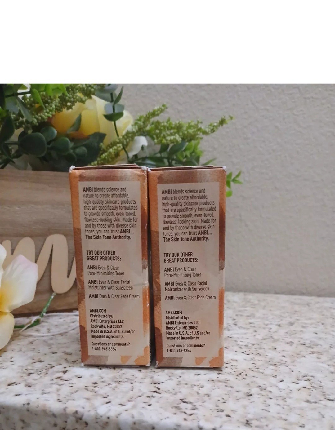 New AMBI Cocoa Butter Bar Soap, 3.5 oz (2 pack) Free Shipping
