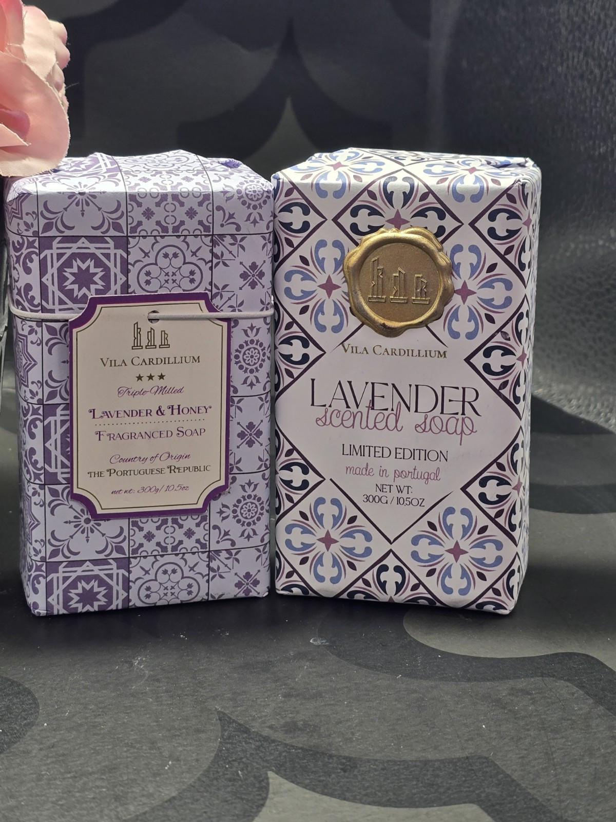 2 Vila Cardillium Lavender Honey Scented Soap With Goat’s Milk 300g/10.5oz