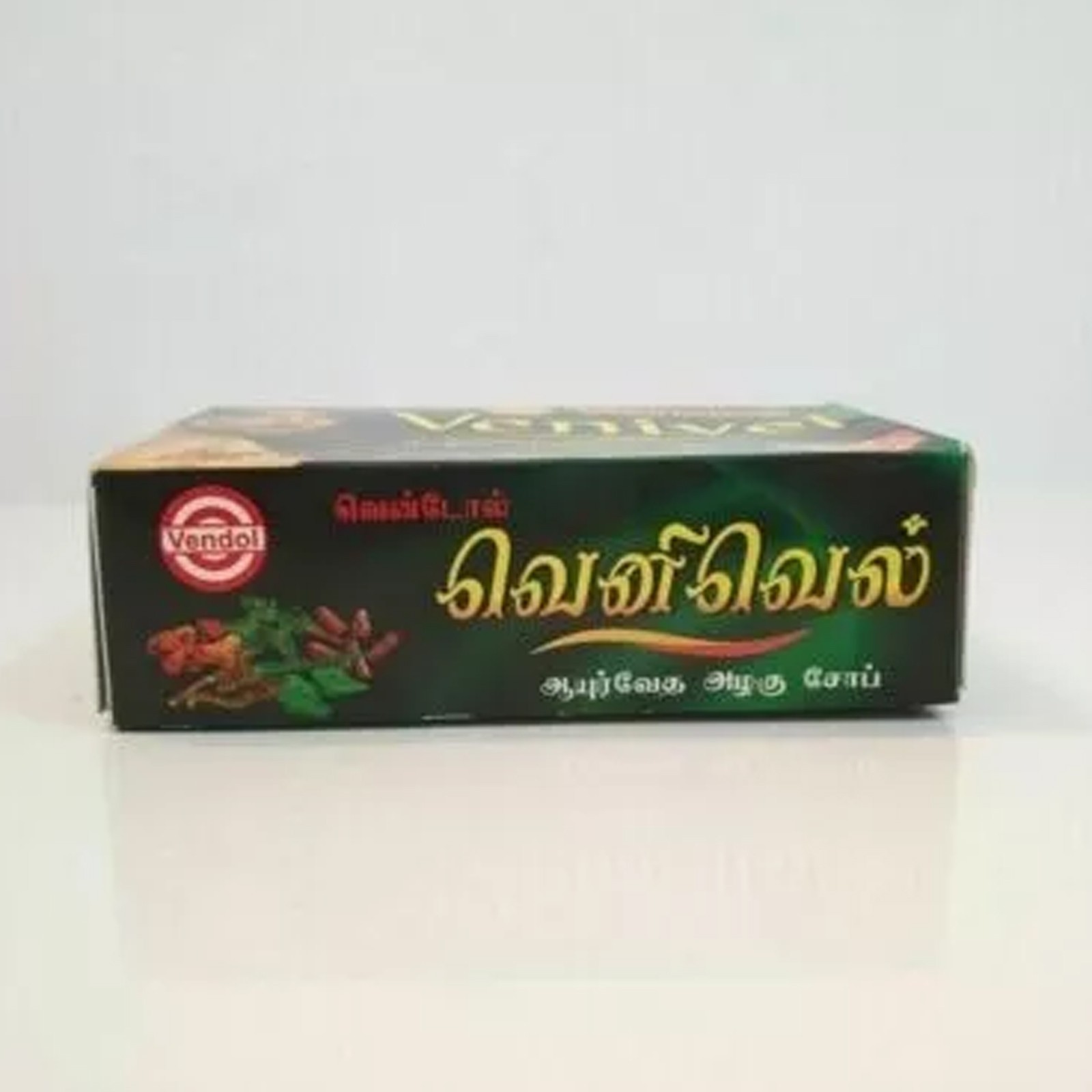 Vendol Venivel Soap Ayurveda Beauty Herbal Natural Skin Soap for a Gold skin 80g