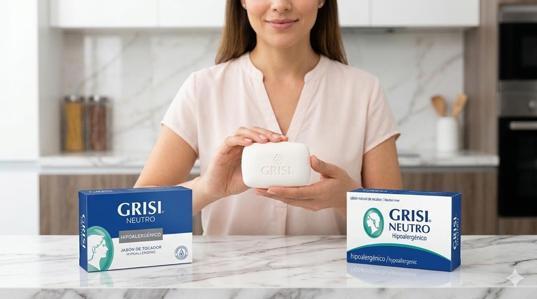 3 Pack–NEW – Free Shipping Neutro Grisi Neutral Soap Bar 3.5 oz -Cleanser