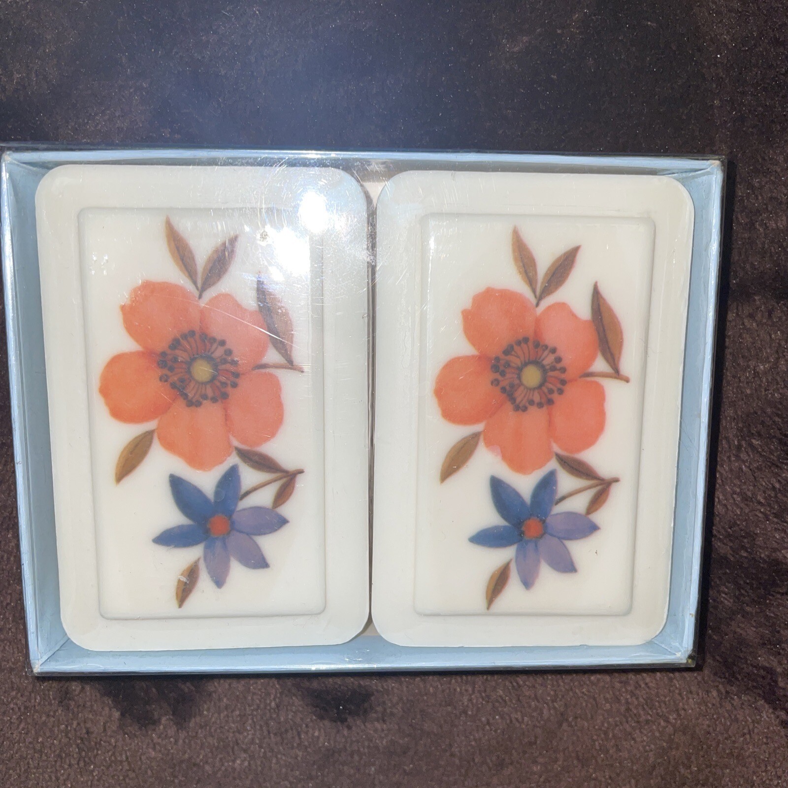 Vintage Katherine Gray, Inc. New French-milled Boxed Soap Duo See Photos