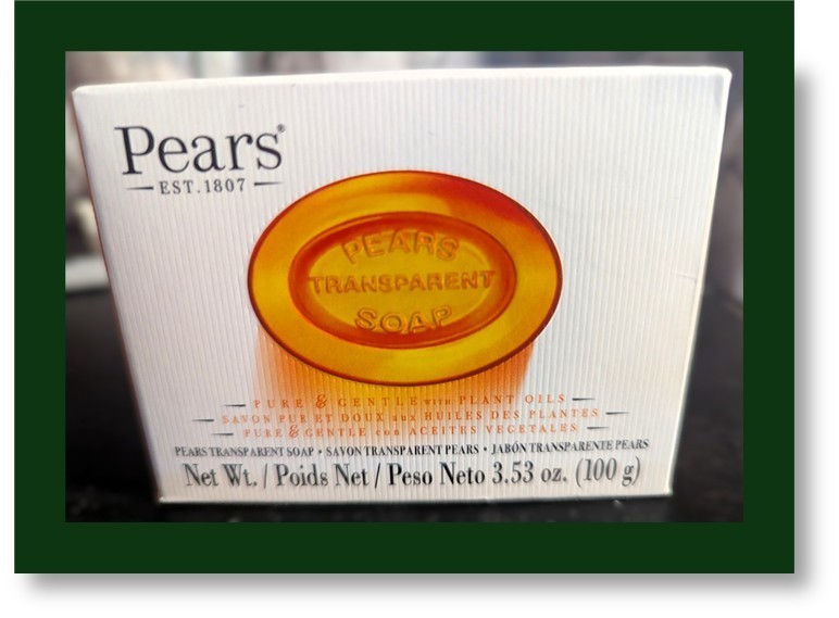 Pears Transparent Soap — Est. 1807 | 3.53 oz | Pure & Gentle | Vegan New in Box