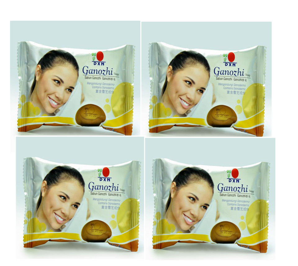 DXN Ganozhi Soap 6-Pack | Ganoderma Reishi Antioxidant Cleansing Bar