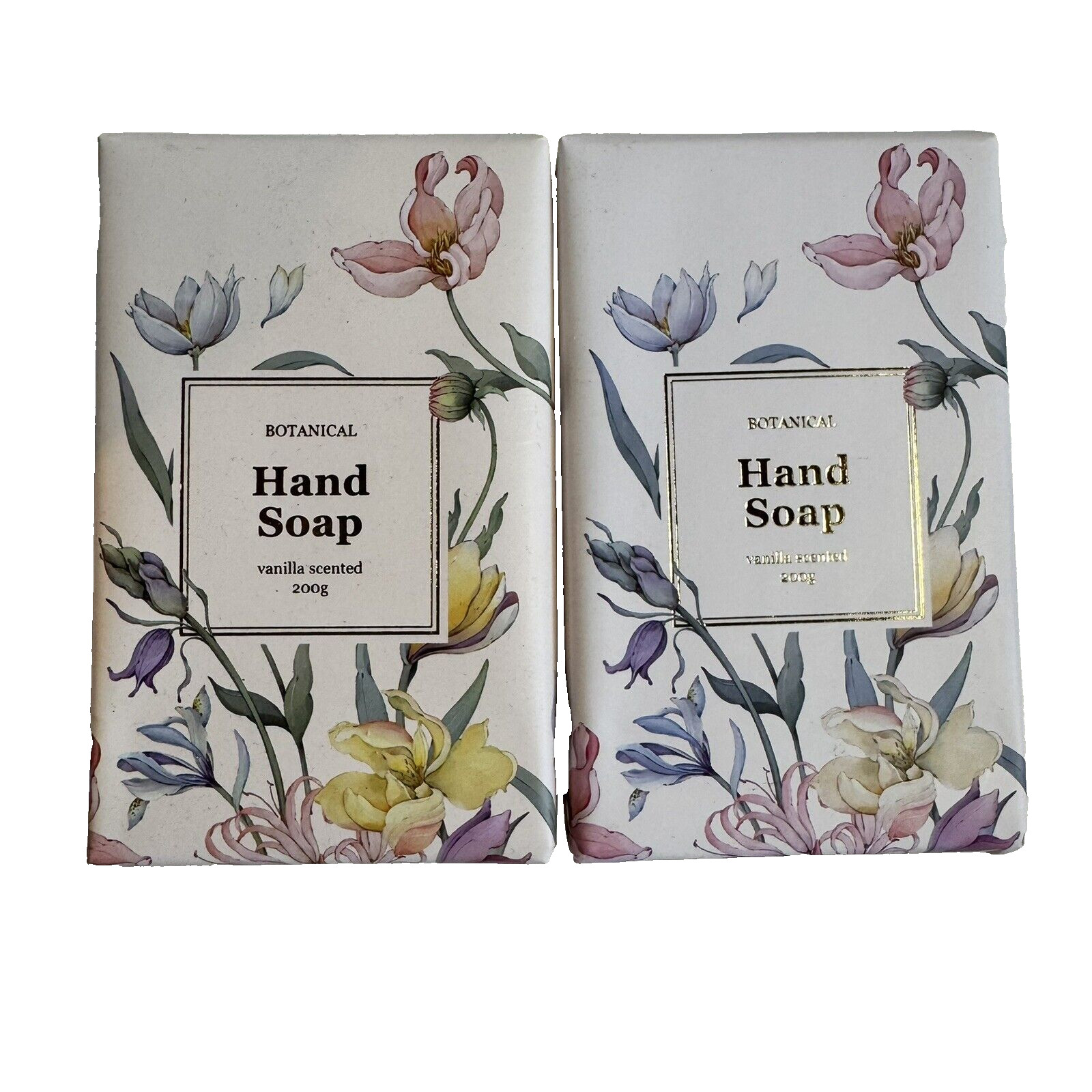Mothers Day Pamper Gift Vanilla Bar Soap x2 Scrunchies Satin Eye Mask Hand Cream