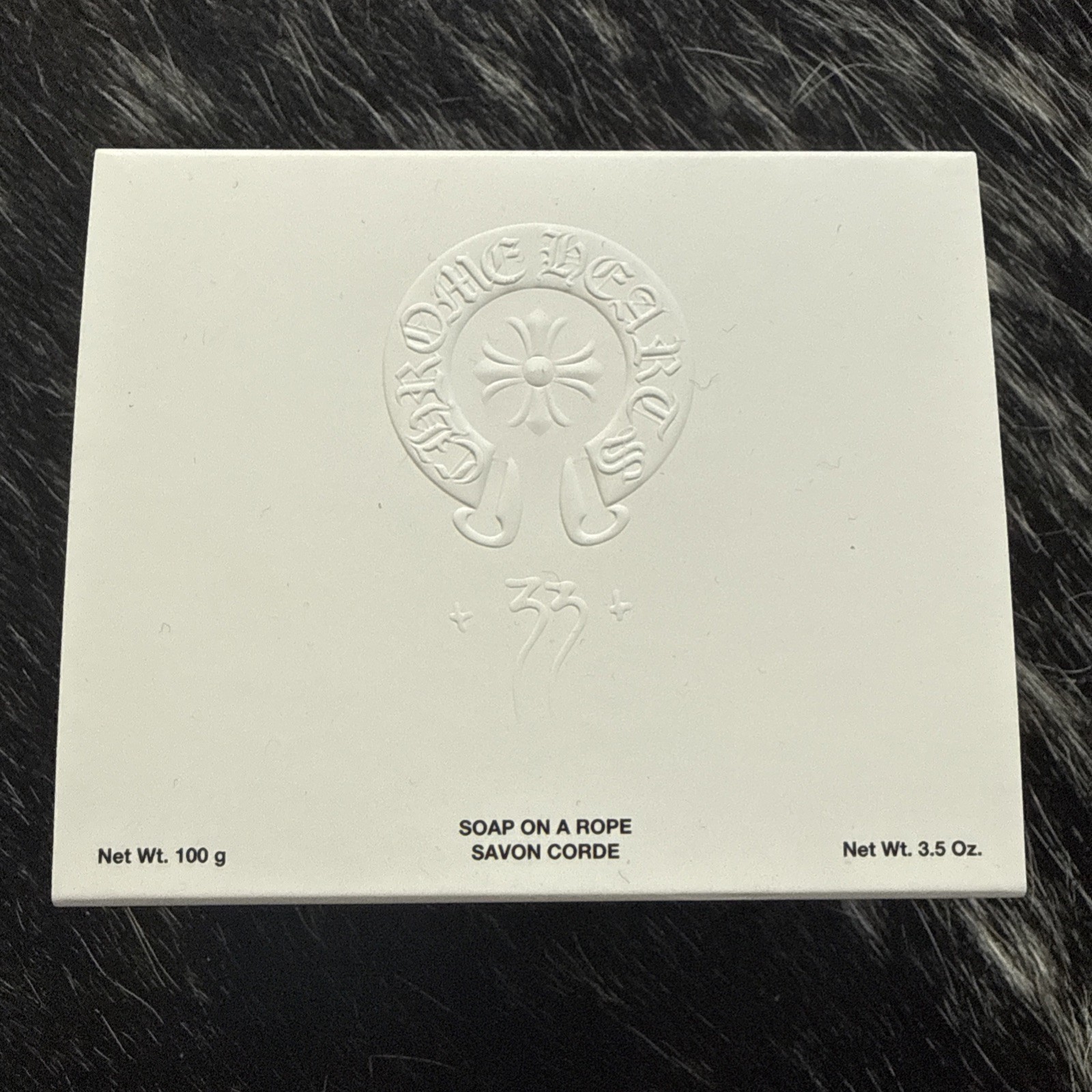 Chrome Hearts Soap On a Rope Heart Shape +33+ Scent. Savon Corde. NEW