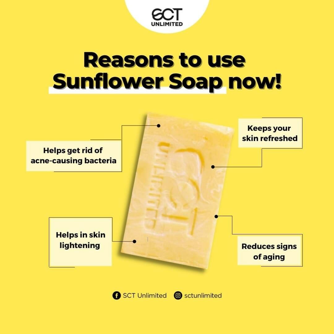 Skin Can Tell Sunflower Kojic Niacinamide Soap