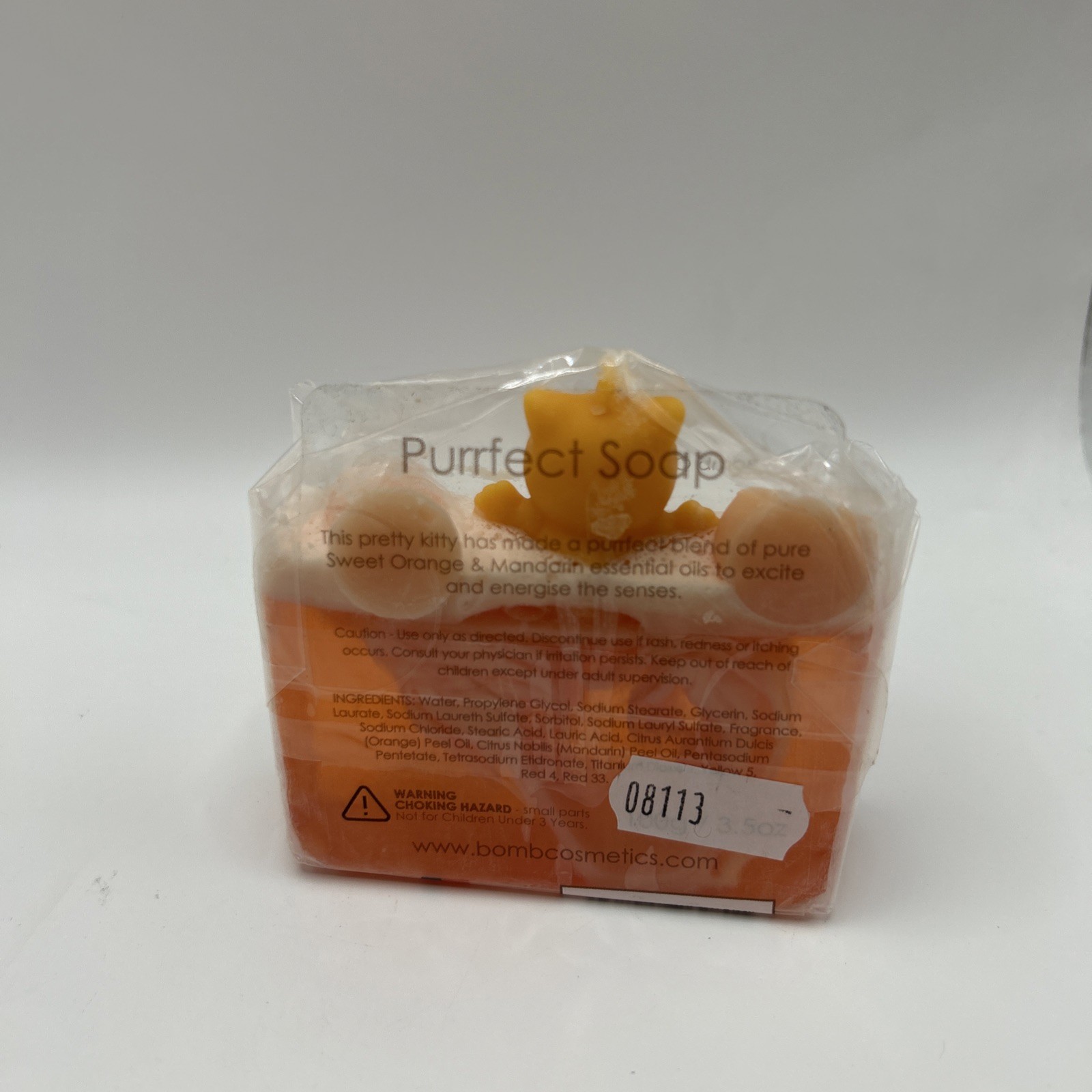 Set of 3 What A Melon Himalayan and Purrfect Bomb Cosmetics Bar Soap 3.5 oz