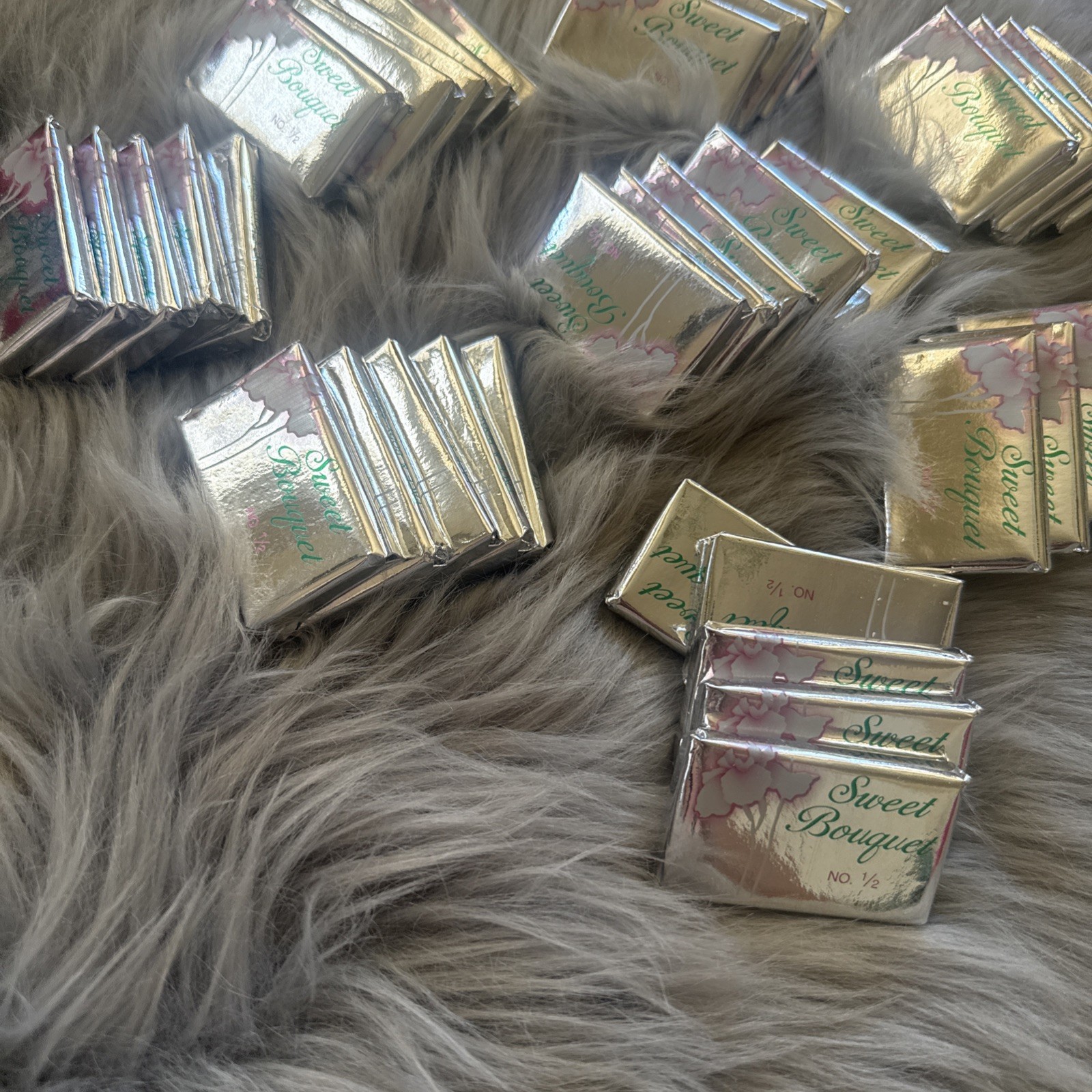 SWEET BOUQUET Soap 40 BARS – NO 1 /2 – Foil Wrapped Hotel Soaps