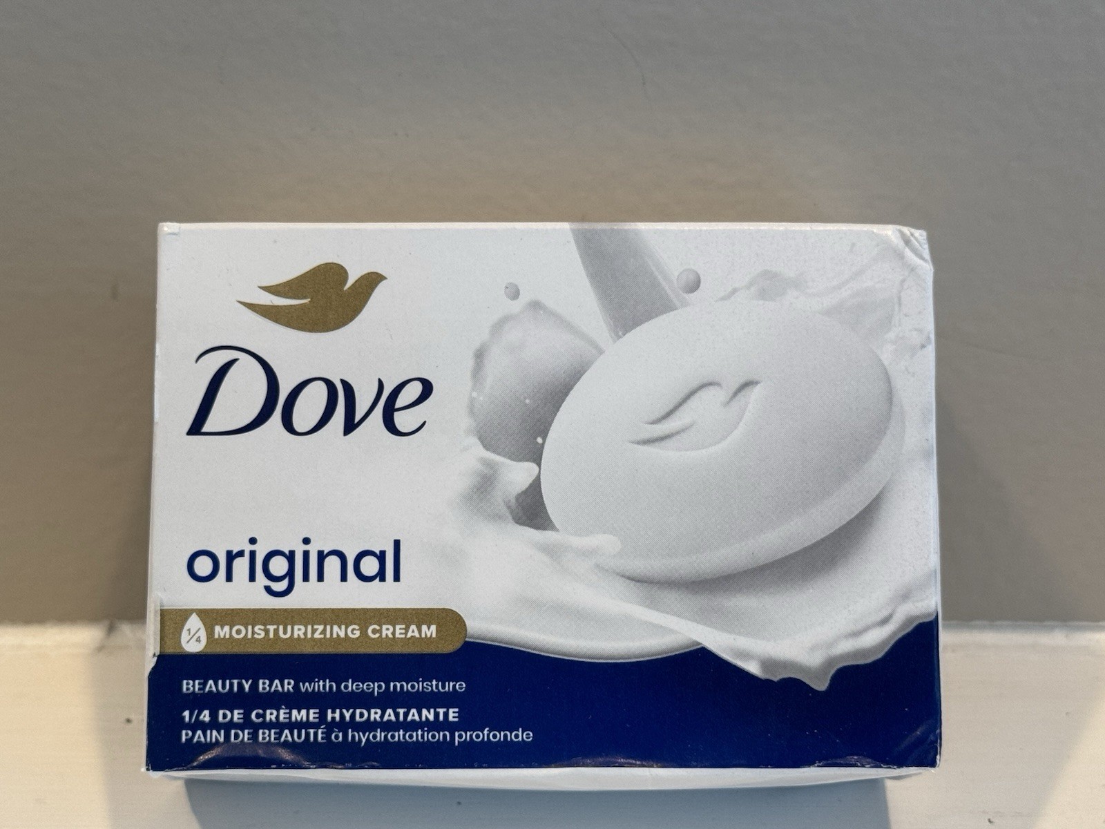 Dove Original Moisturizing Cream Beauty Bar Soap 3.75 oz 2 Pack New