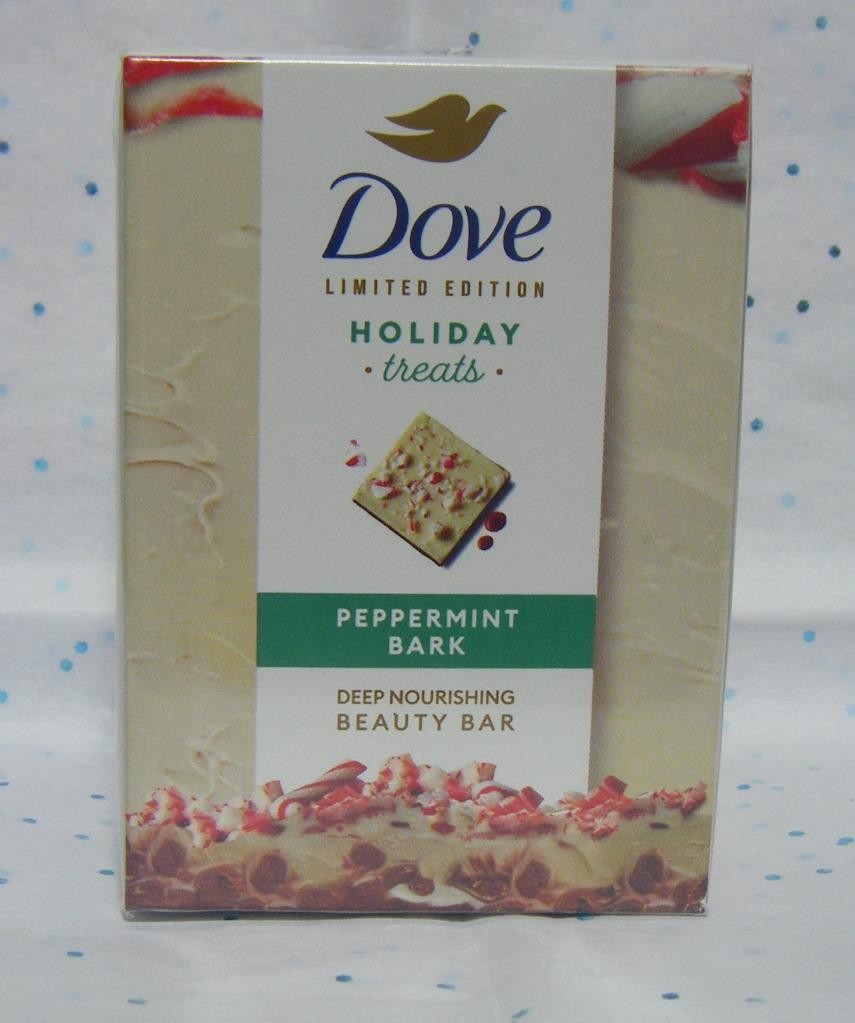 DOVE Limited Edition Holiday Treats Beauty Bar Soap Peppermint Bark NEW (V/690)