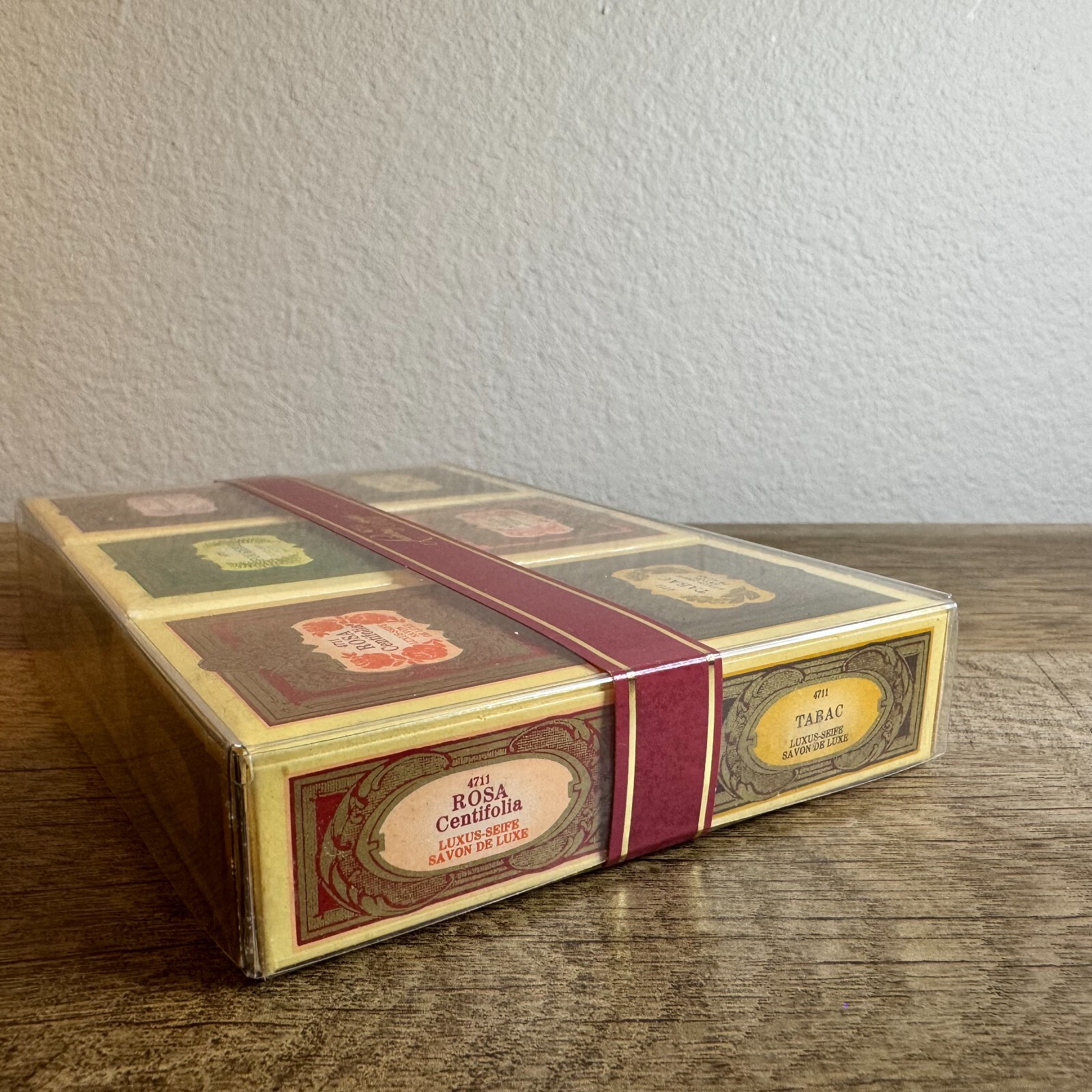 Vintage 1970s-80s 4711 Luxury Soaps, 6x1oz, Made in West Germany, Unique & Rare