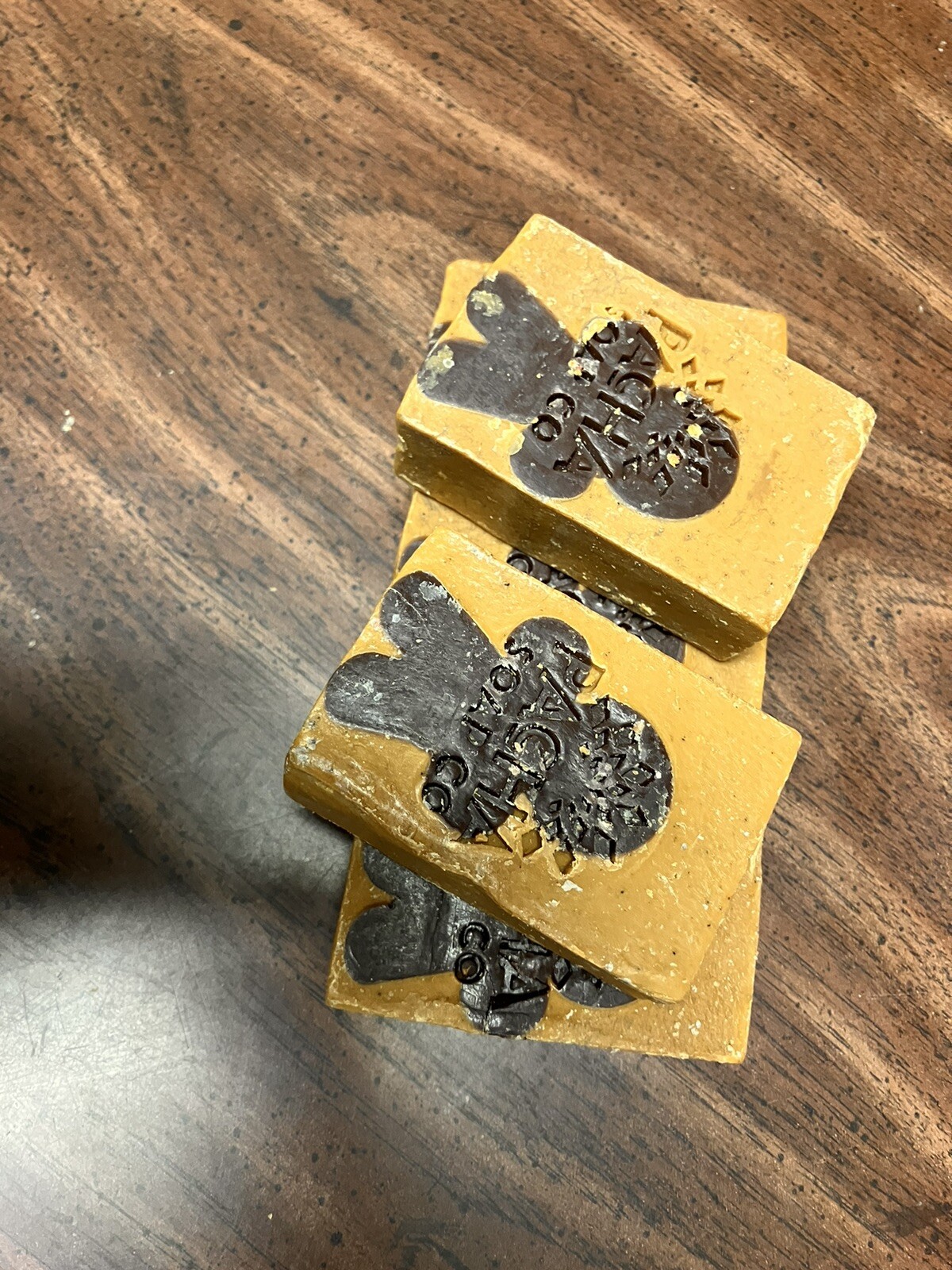 15! Pacha Co. Gingerbread Men Soap Ginger Christmas Cookie Scent Natural 15 Bars